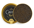 Beluga Fusion Caviar tin, large light-to-dark grey sturgeon caviar pearls