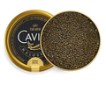 Osetra Special Caviar tin, medium amber sturgeon caviar pearls