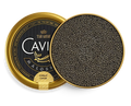 Sterlet Caviar tin, small silvery sturgeon caviar pearls