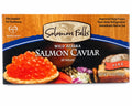 Wild Alaska Pink Salmon Caviar, soft pink-orange salmon roe