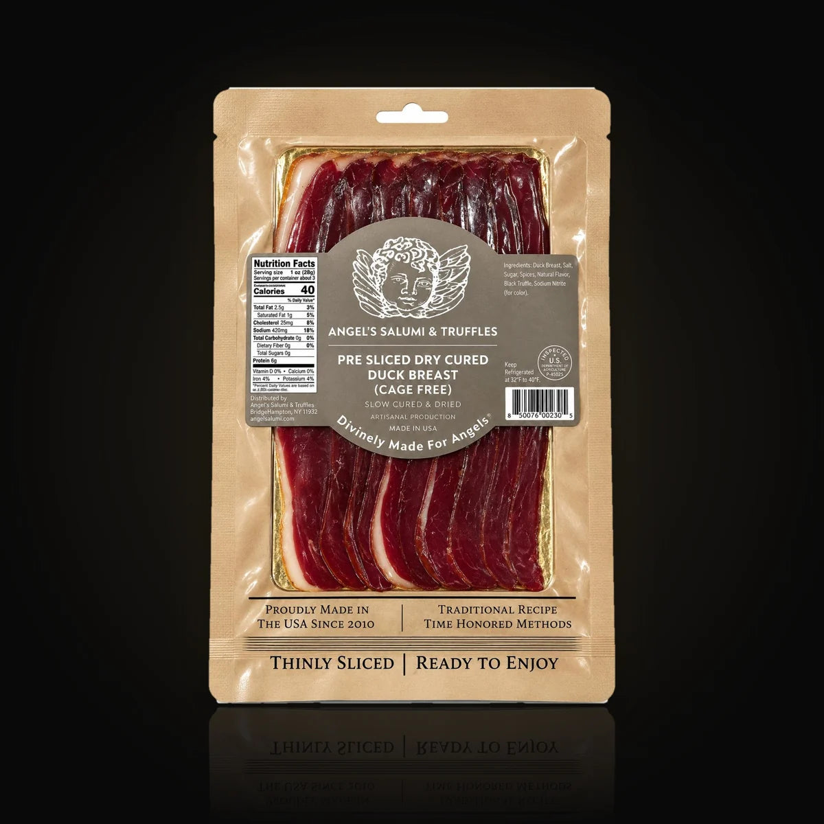 Angel's dry-cured duck breast 2 oz – Empero Caviar