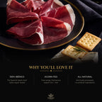Jamón de bellota – acorn-fed, all natural