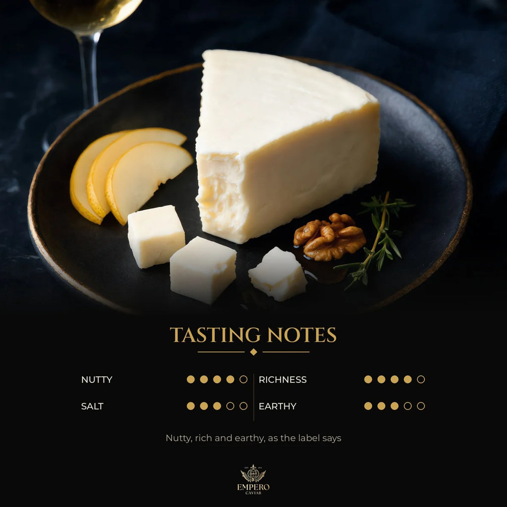 White goat cheese with pears and walnuts – tasting notes