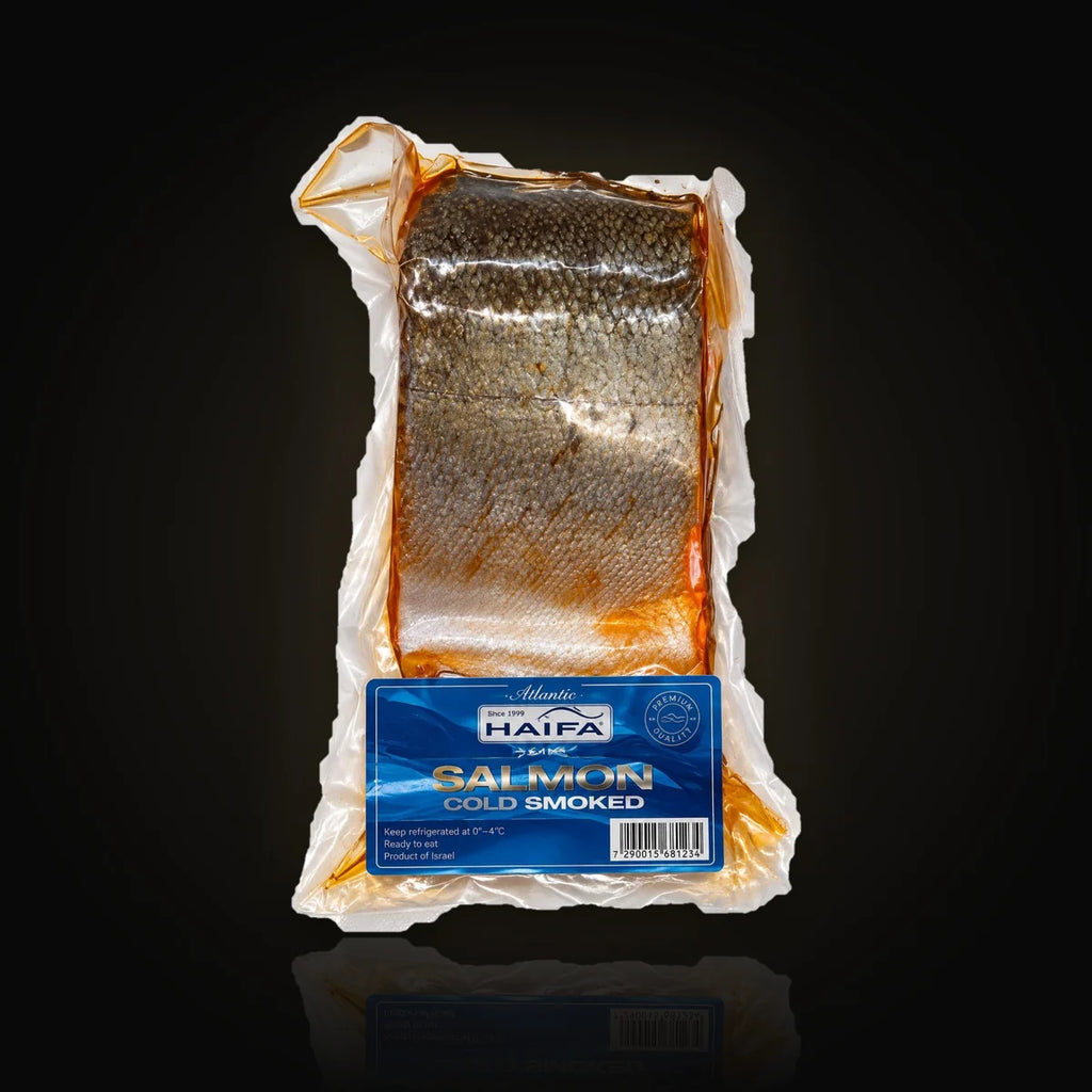 Haifa Cold Smoked Atlantic Salmon whole piece – Empero Caviar