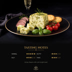 Pesto sheep cheese cubes – tasting notes