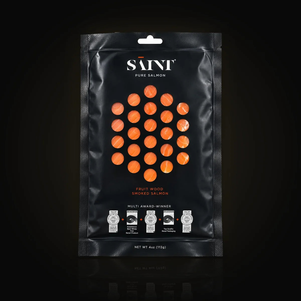 Saint Fruit Wood Smoked Salmon 4 oz (113 g) – Empero Caviar