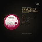Vermont Creamery crème fraîche – French-style cultured cream details